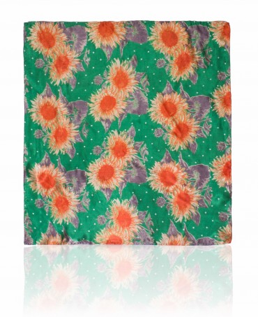 Шейный Платочек Женский SS.KV-SUNFLOW/TURQU